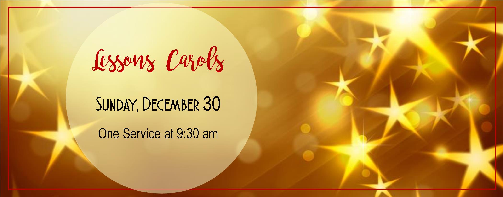 On the Fifth Day of Christmas St. James' Episcopal Church Mt. Airy MD