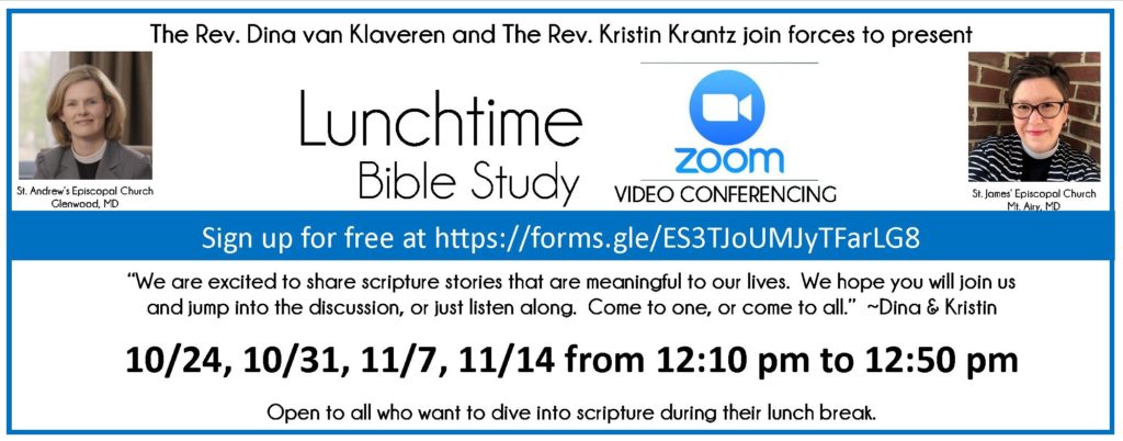 Zoom Lunchtime Bible Study